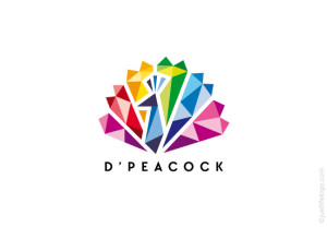 d-peacock-logo-for-sale
