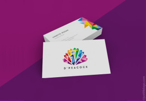 d-peacock-logo-for-sale-identity-name-card