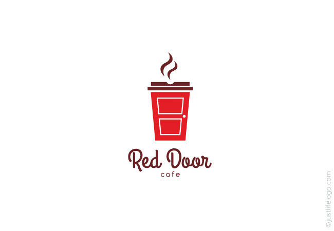 red-door-cafe-logo-for-sale