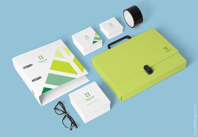 natural-health-logo-for-sale-identity-stationery