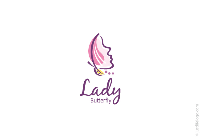 lady-butterfly-beauty-logo-for-sale