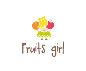 fruits-girl-logo-for-sale-small
