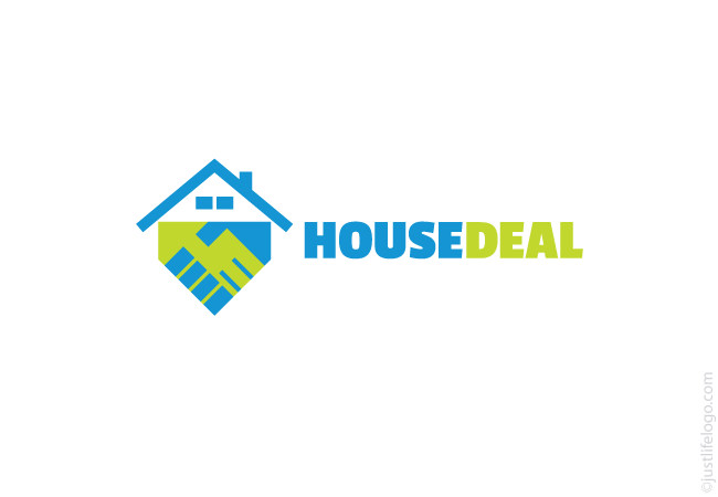 house-deal-logo-for-sale