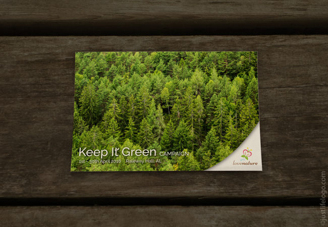 love-nature-logo-for-sale-postcard